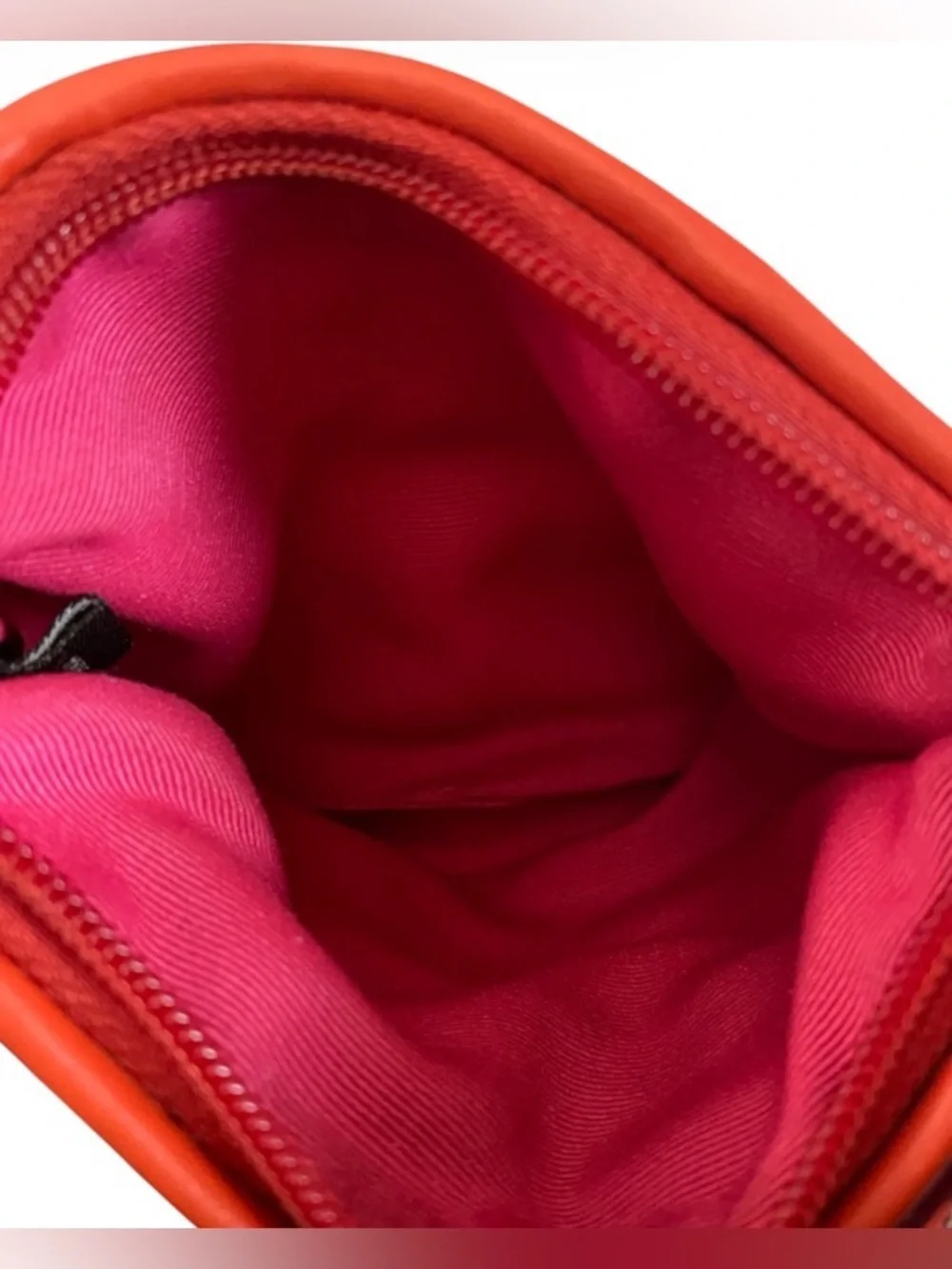 Coach quilted nylon zip around turnlock wristlet